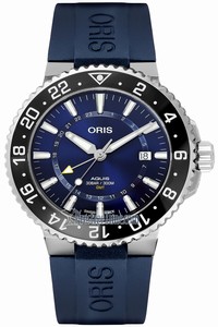 Replica 01 798 7754 4135-07 4 24 65EB Oris Aquis GMT Date 43.5mm Mens Watch